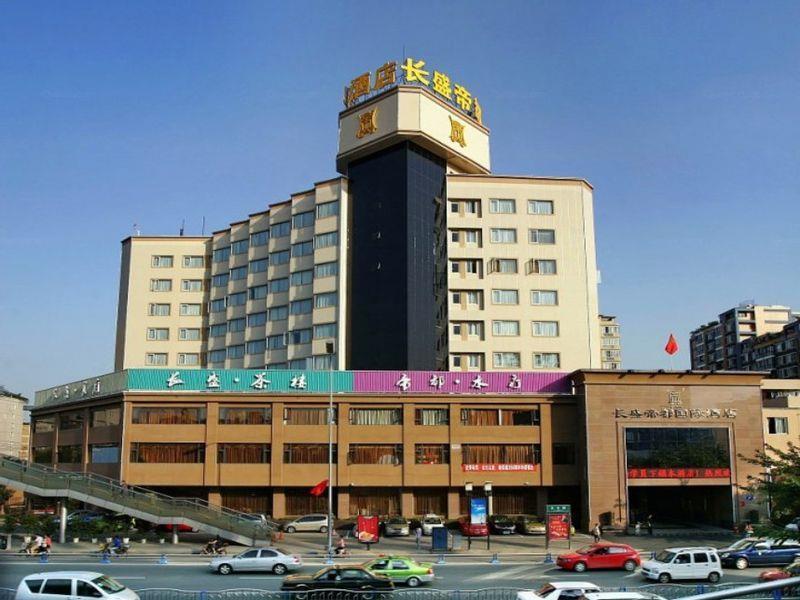 Crown International Hotel Chengdu Exterior foto